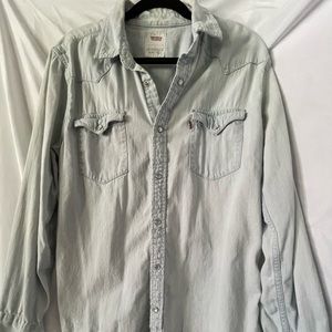 Levi - denim button up